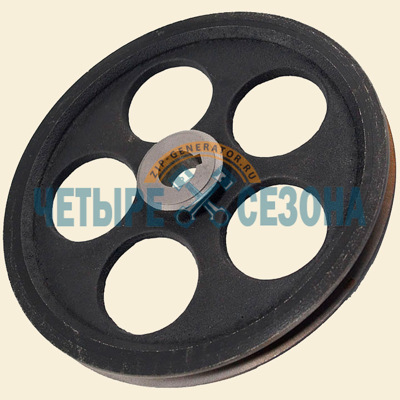 Шкив ремня привод шнека Champion ST656, ST761E, ST762E / STT761E / ST656BS, ST861BS, d20xD203 mm