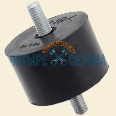 Амортизатор плиты вибратора Champion PC1151FT / PC5332F / PC6337F, D58xh38 mm / M10x1,5 mm, L=22/28 mm
