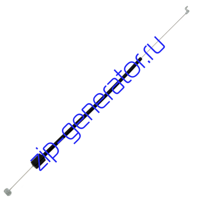 Трос газа бензопилы Partner 350 / 351 / 352 / 370 / 371 / 390 / 391 / 401 / 420, в сборе с рубашкой