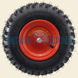 Колесо правое Forza AC-F-700 / 700 E / 700 EV, 13x4.10-6, посадка D20
