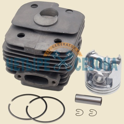Поршневая группа DDE GS 400-16", D=56 mm. с покрытием Nikasil